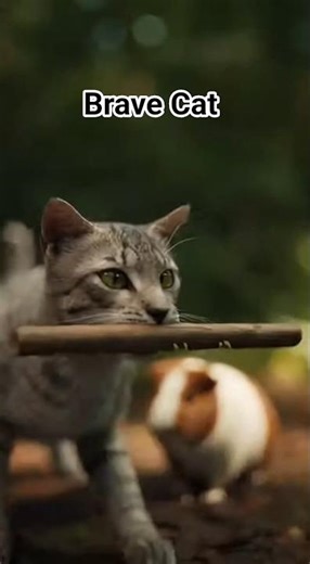 A Brave Cat vs Leopard 😱 | Animal Rescue Moment