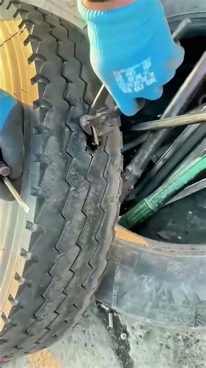 Complete Process of Car Tire Repair, Simple and Practical