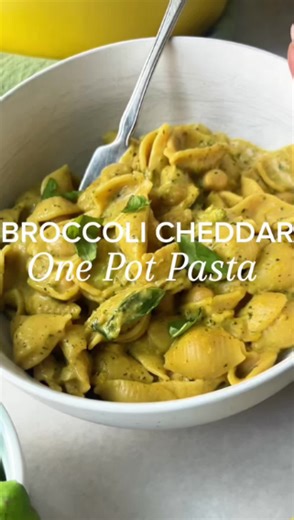 The one pot green pasta that turns out perfectly gooey