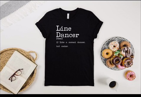 Line Dancing Definition Shirt, Line Dance Gift Shirt, Funny Linedance Merch, Dance Shirt for Line Dancers - Etsy