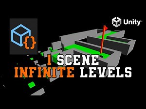 1 Scene INFINITE Levels by Spawning Levels from ScriptableObject Data at Runtime | Unity Tutorial
