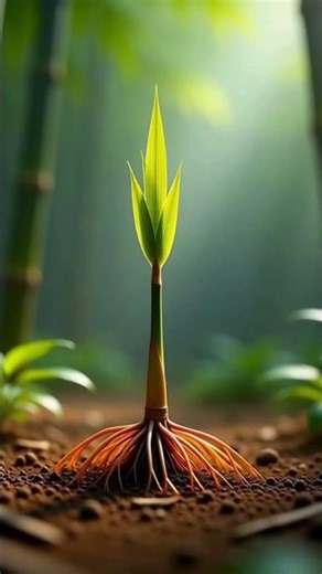 Bamboo Rapid Growth Time Lapse #nature #plantgrows #plantgrowth #timelapse #timelapsevideo