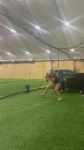 Fielding practice. Started with throwing, then on to forehands and then backhands.