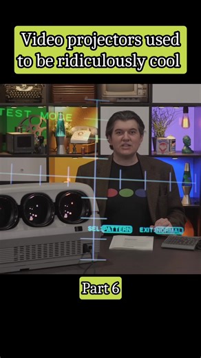 The Cool Factor of Vintage Video Projectors