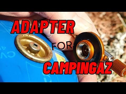 Adapter for Campingaz gas canister