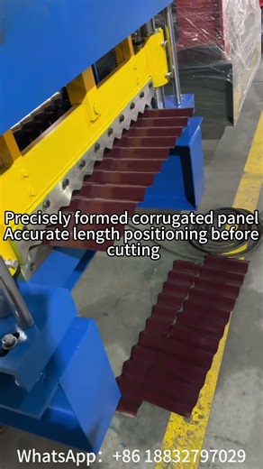 corrugated sheet making machine #rollformingmachine #machine #ibrrollformingmachine