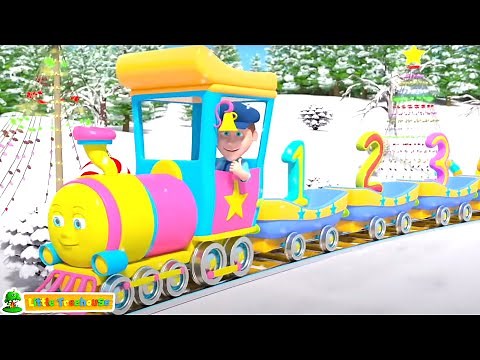 Christmas Numbers Song | 1 to 10 Counting Song for Kids | Preschool Videos For Children