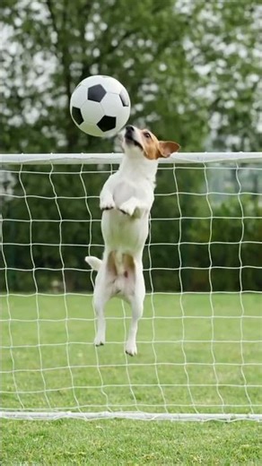 dogs playing football #shortvideo