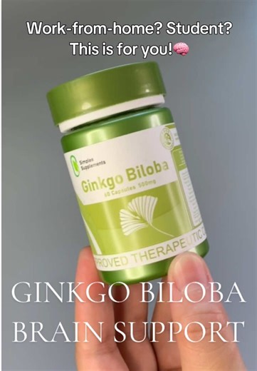 Ginkgo Biloba: Brain Support Supplement Benefits