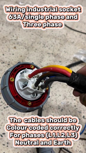 8.2K views · 28 reactions | Something you should know about the industrial plug and socket Electrical Engineering WorldElectriciansElectrical Engineering Questionselectrical wiring technique #elektrotechnik #wiring #engineeringbasics #electricity #electrical #electrician #electric #technique #technician #electricianbahay | BoySweto Vlogs | Facebook