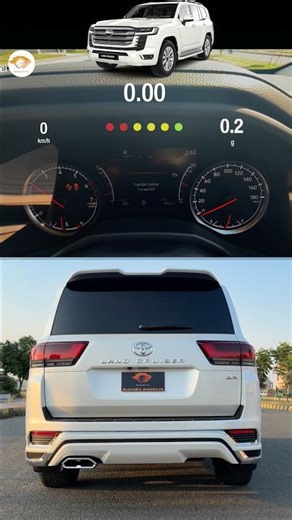0-100 & 1/4 Mile Acceleration of Land Cruiser 300 ZX 3.5 Twin Turbo