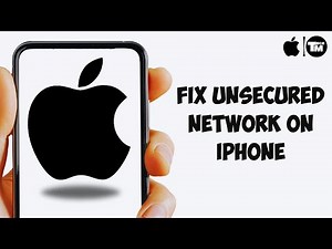 How to Fix Unsecured Network on iPhone After iOS 18 Update | Wi-Fi Security Issue