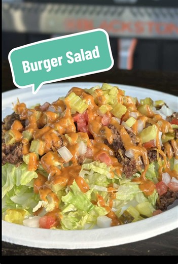 Delicious Deconstructed Burger Salad Recipe for Hot Days