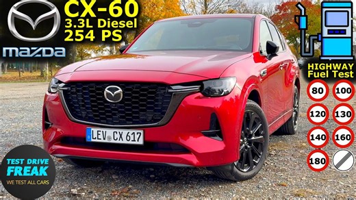 2025 Mazda CX-60 3.3 L e-Skyactiv-D (254 PS) test drive 🚙 fuel consumption & performance review