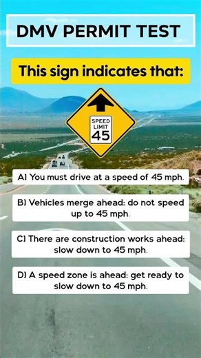 DMV Permit Test 2026 | DMV Permit Test Study Guide #dmvwrittentest DMV test 2026