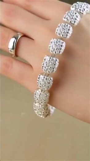 925 Sterling Silver Zirconia Geometric Bracelet – Modern Charm & Lucky Elegance