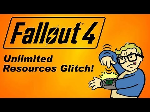 Fallout 4 Unlimited Resources Glitch! - Step By Step Guide! - Infinite Resources In Fallout 4