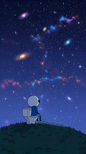 180K views · 4.8K reactions | Yo en el baño pensando en los misterios del universo  (Olvidé mi celular) | AnimacionesCutres | Facebook