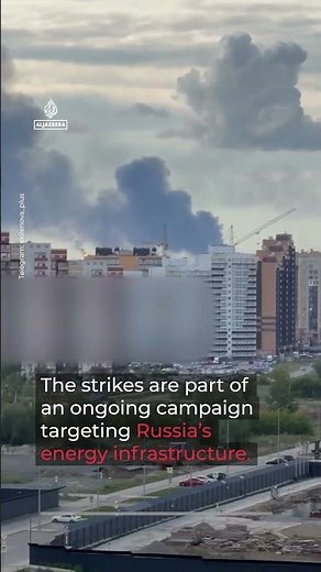 Ukrainian drones hit Russian fuel tankers