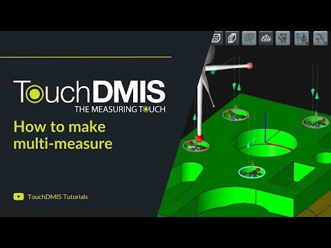 TouchDMIS Tutorials - How to make a multi-measure
