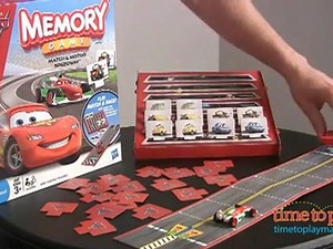 Cars 2 Memory Game Match & Motor Speedway from Hasbro