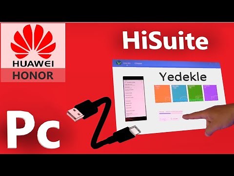 HUAWEI Honor PC connection | HiSuite download and use