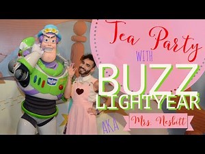 Tea Party with BUZZ LIGHTYEAR aka MRS NESBITT