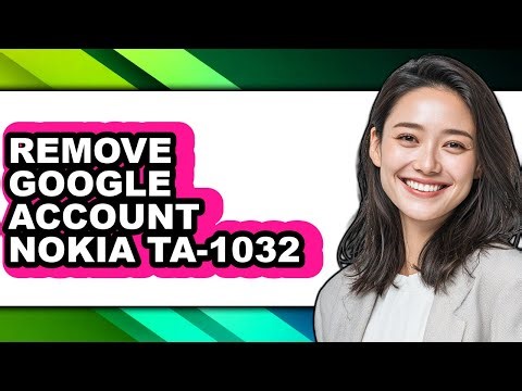 How to Remove Google Account Nokia Ta-1032 (only Way)
