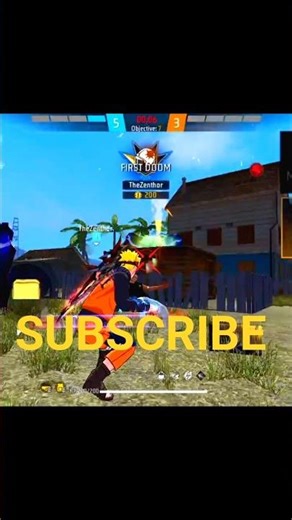 Red number One tap song bhaggt aadmi #freefire #shorts