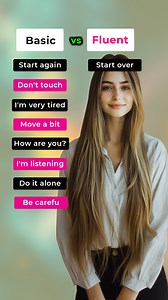 22K views · 293 reactions | Basic vs Fluent . . . #fbreels #education #englishspeaking #trendingreels #englishlearning #learnenglish #videoviralシ #englishgrammar #englishvocabulary #englishclass #improveenglish ##LearnThroughPlay | Speak Smart English | Facebook