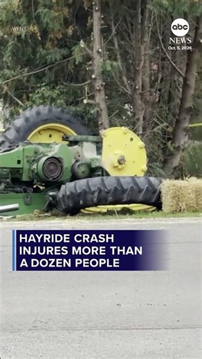 Hayride crash injures more than a dozen people