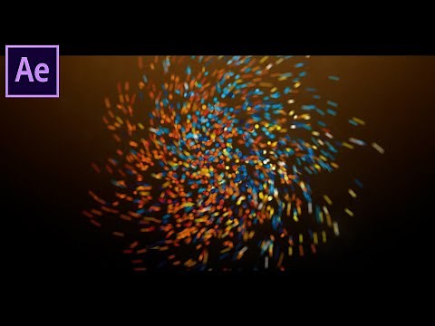粒子がロゴになるアニメーション【AfterEffectsチュートリアル】