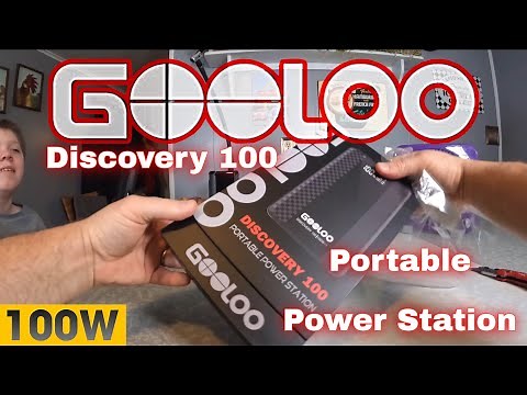 GOOLOO Discovery 100 Portable Power Station | Unboxing Review