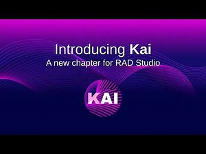 Kai Launch Webinar - Full agentic AI for RAD Studio is here!
