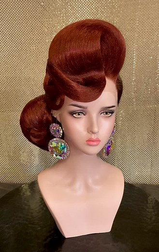 Creative Drag Updo Wig Styling Tutorial