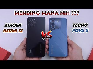 PILIH MANA ?? REDMI 12 vs TECNO POVA 5 INDONESIA | PERBANDINGAN LENGKAP