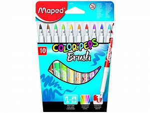 maped Crayon feutre Brush 10 pièces - BRACK.CH