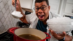 How to skim fat off soups, broths