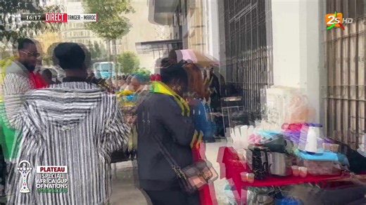 EN DIRECT DE TANGER | SENEGAL Vs EGYPTE – AMBIANCE AVANT MATCH AVEC FATIMA & HAMDY | 14 JANV. 2025 | 2sTv l'Officiel