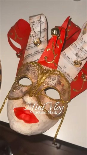 Venetian mask quick tutorial!