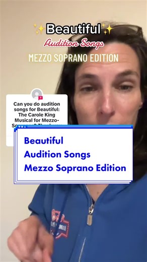Audition Songs for Mezzo Soprano in Beautiful Musical