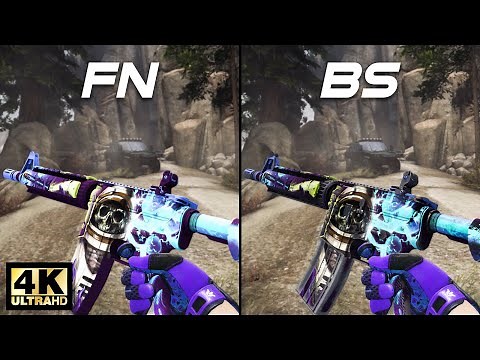 CSGO M4A4 | Desolate Space - Skin showcase all floats [4K60FPS]