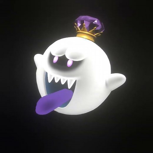 King Boo Laughing (Blender Animation)