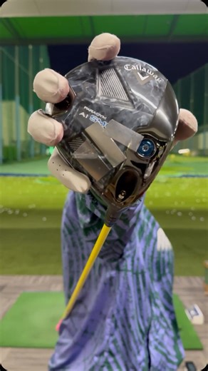 高橋のりか02 on Instagram: "Oh! Both of them have decided on their settings🙌✨ #グリーンアリーナ玉手山 #ゴルフパートナー #nexgengolf #ネクスジェン #metalwoodstudio #auscaff #lightinthebox #callawaygolf #bridgestonegolf #golfreve #hansa #golfwomen"