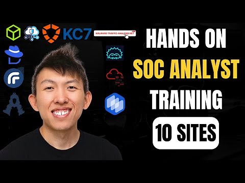 Cybersecurity SOC Analyst: Hands-On Training (10 Sites)