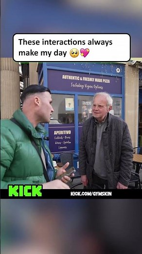 Lovely interaction between Gymskin and David 🥹❤️