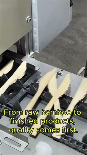 Can automation deliver stable quality for bulk bamboo cutlery orders?