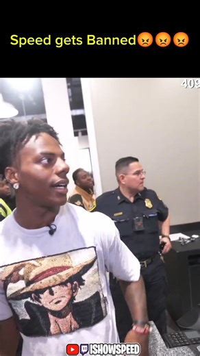 Speed gets Permanently banned from houston mall...#shorts #viral #ishowspeed #angry #furious #usa