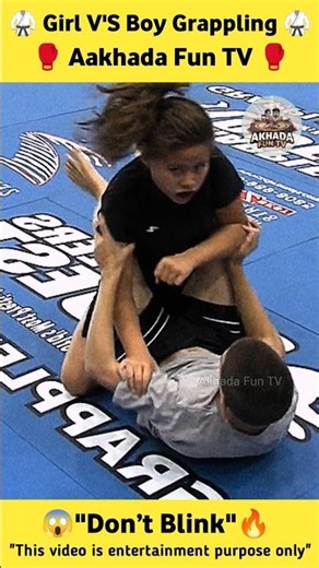 She Timed It Perfectly Game Over 😱 Girl vs Boy Submission 💪🏻#grappling #shorts #nogi #wrestling #bjj