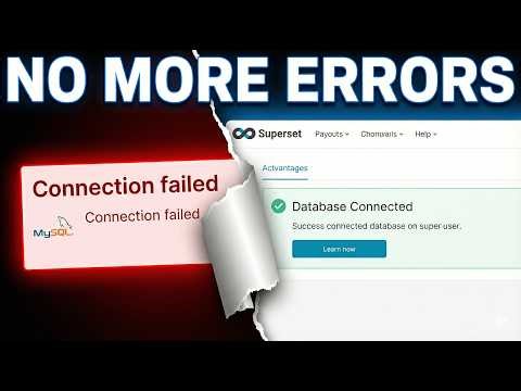 How To Connect MySQL to Apache Superset | Step-by-Step Tutorial